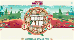 Desktop Screenshot of amsterdamopenair.nl
